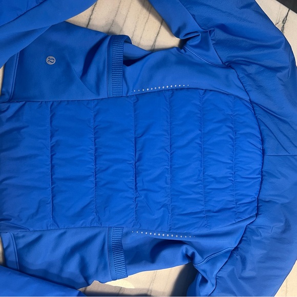 Lululemon Pull-over Blue Down Jacket - Picture 7 of 12